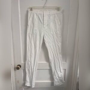Xirena Elastic waistband Button fly Cotton White Pants
$285 Size S